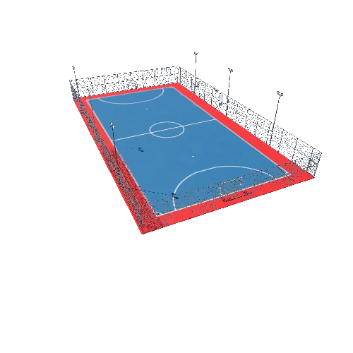 Futsal Court B5 Triangulate36